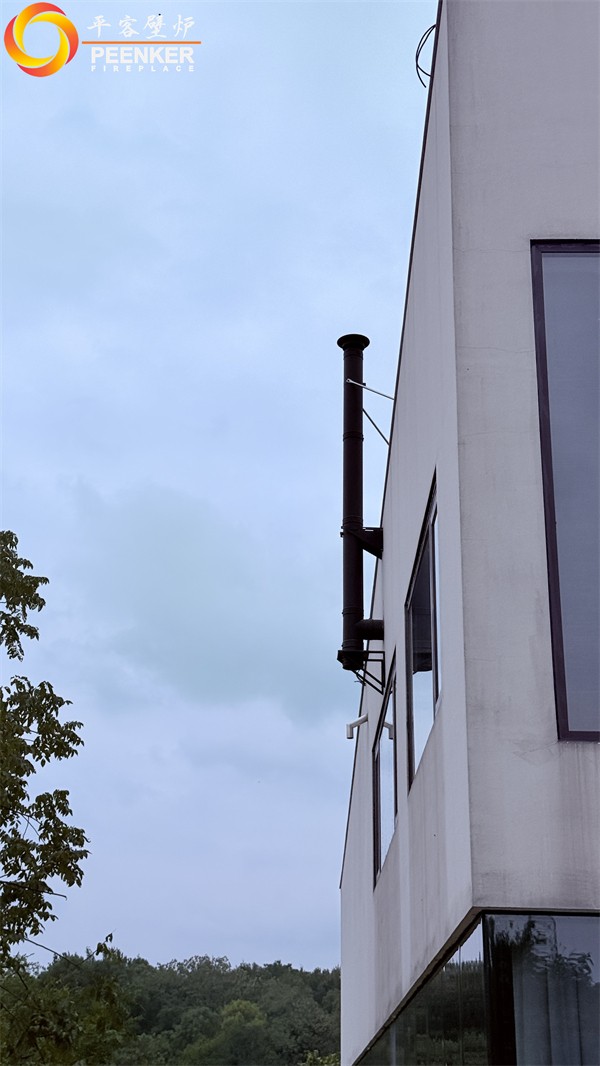 益阳自建别墅丹麦Morso 2140铸铁火炉安装.jpg