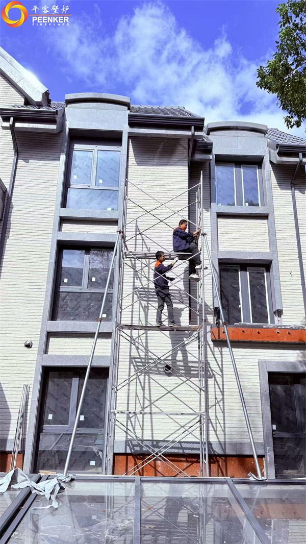 苏州檀宫二期丹麦Morso 5660嵌入式壁炉安装.jpg