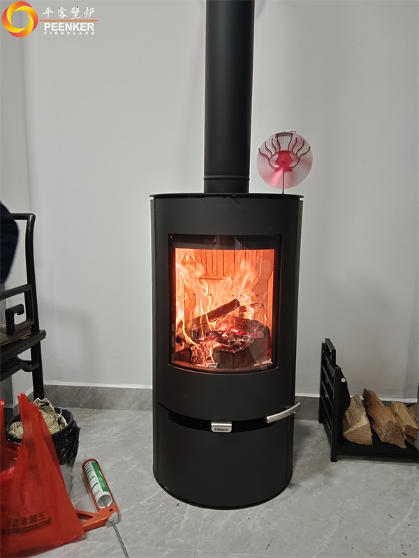 广东南雄自建房丹麦Aduro 9.1独立火炉安装.jpg