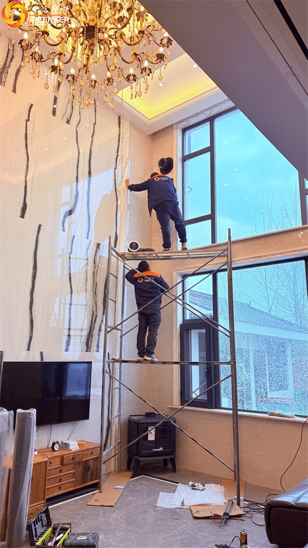 盱眙自建别墅丹麦Morso 3640铸铁火炉安装.jpg