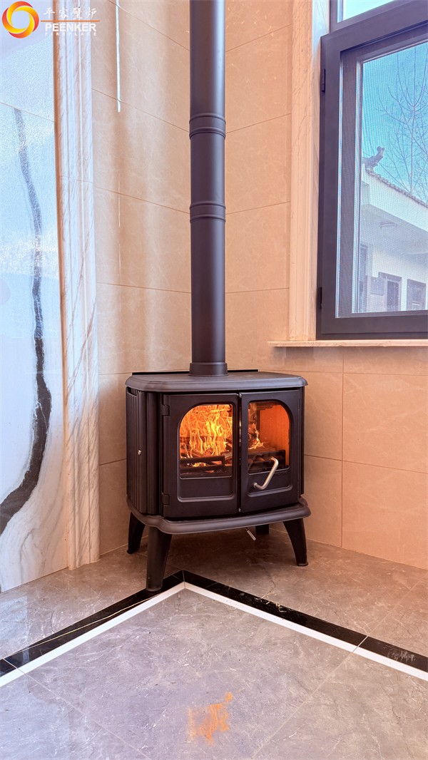 盱眙自建别墅丹麦Morso 3640铸铁火炉安装.jpg