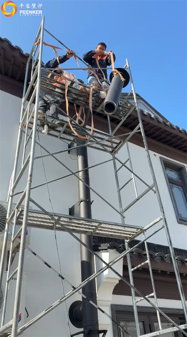 湖南新化自建别墅丹麦Aduro 9.1壁炉安装.png