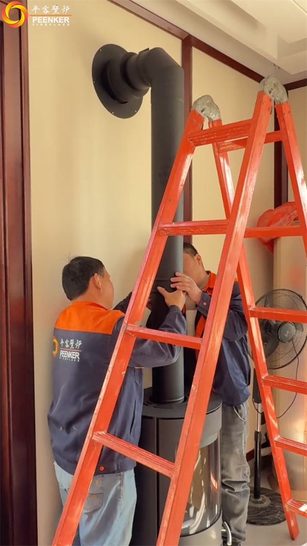 湖南新化自建别墅丹麦Aduro 9.1壁炉安装.png